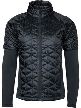 Under Armour ColdGear Reactor Black Hybrid Quilted Jacket Small